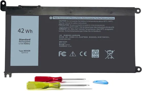 Vista 14 de 42Wh YRDD6 Batería para Dell Inspiron 15 3582 3583 3584 P75F 3593 5584 5585 5590 5593 5594 5598 5582 7586 14 3493 5481 P93G 5482 5485 5491 5482 2