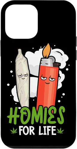 Vista 16 de Homies for Life Marijuana Weed Cannabis 420 - Carcasa para iPhone 17