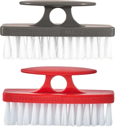Vista 14 de Superio Cepillo de uñas para limpiar uñas, dedos de pies y pies, cepillo rígido multiusos, color azul