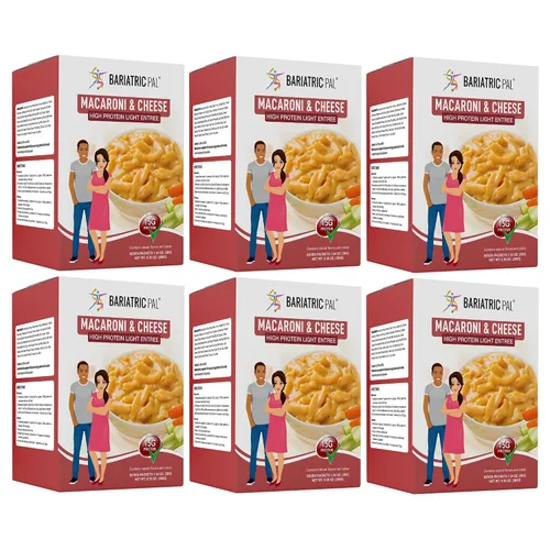 Vista 5 de BariatricPal High Protein Light Entree - Macarrones cremosos y queso (paquete de 1)