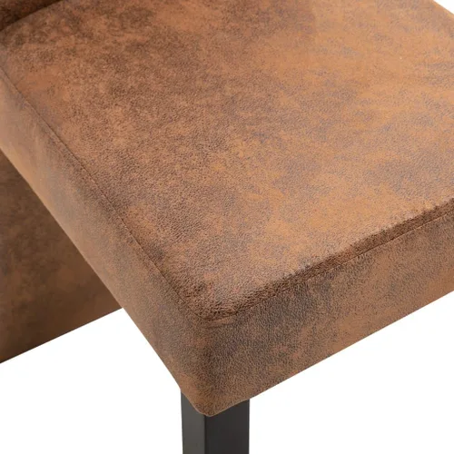 Vista 7 de Dining Chairs,Living Room Dining Chairs,Dining Table Dining Chairs Suitable for Daily Dining Or Special Events, Such As Meetings, Kitchen 4 Pcs Brown