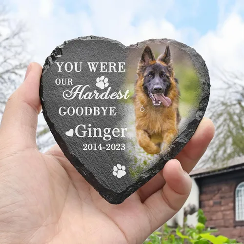 Vista 18 de Regalos conmemorativos personalizados para perros, piedras conmemorativas para mascotas, piedra conmemorativa para perros, regalos personalizados