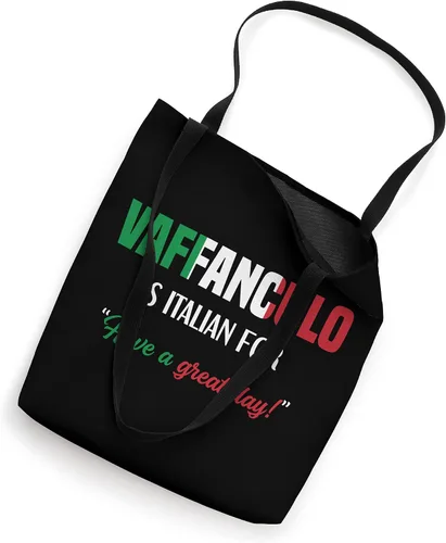 Vista 2 de Divertida bolsa de mano italiana con texto en inglés "Have A Great Day