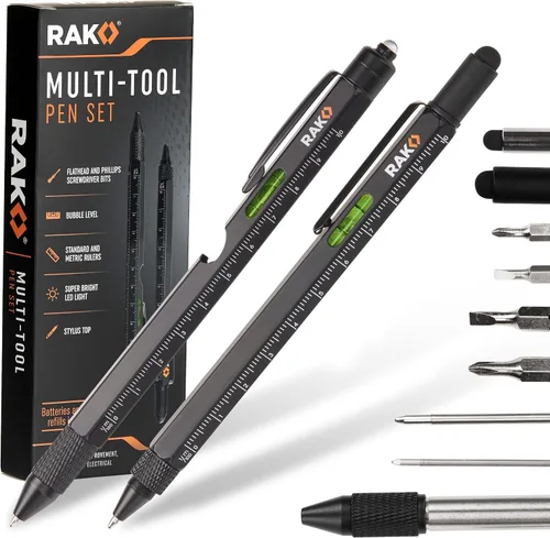 Vista 10 de RAK Pro Tools - Alicates multiherramienta – Regalos únicos geniales para papás que lo tienen todo – Multiherramienta compacta de supervivencia DIY