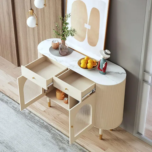 Vista 6 de Knobonly Diapositivas de cajón de 12 pulgadas, 1 par (2 unidades) con rodamiento de bolas de cierre suave, extensión completa, toboganes de cajón