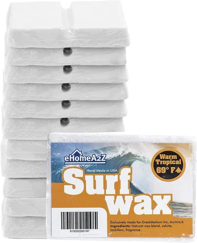 Vista 4 de Cera de surf cálida tropical caliente de alto rendimiento todo natural Bump Mango Aroma Surfwax Surf Tabla de surf Skimboard Agua pegajosa