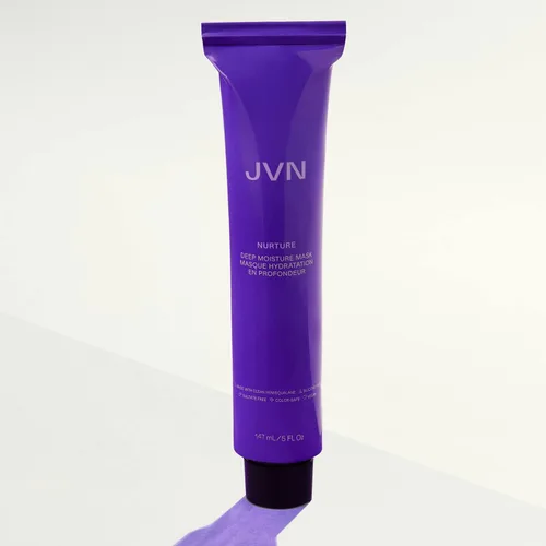 Vista 6 de JVN Nurture - Mascarilla hidratante de humedad profunda, tratamiento acondicionador hidratante para el cabello, reduce el encrespamiento y añade