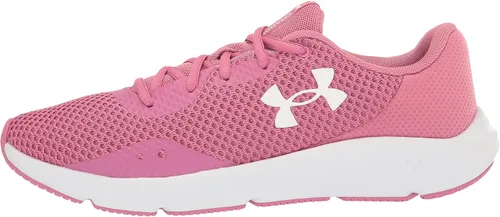 Vista 8 de Under Armour Charged Pursuit 3 - Tenis de correr para mujer, Negro