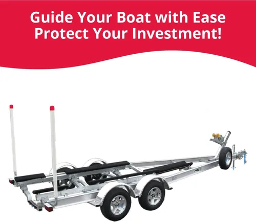 Vista 2 de SeaSense - Kit de barra guía para remolque, para barcos, kayaks, canoas y más, incluye piezas de montaje y accesorios