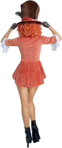 Vista 2 de Starline Disfraz de sombrerero aventurero para mujer