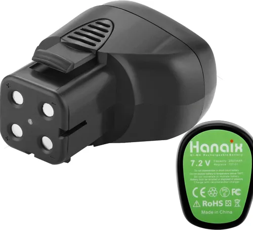 Vista 7 de Batería de 7,2 voltios 3500mAh para Dremel 7700-01 y 7700-02 757-01
