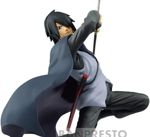 Vista 2 de Banpresto Boruto Naruto Next Generations Vibración Stars-Uchiha Sasuke