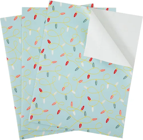 Vista 31 de The Gift Wrap Company 58-189227 Juego de hojas de papel para envolver regalos con diseño de animales de fiesta, 30 x 23 pulgadas, multicolor, 3