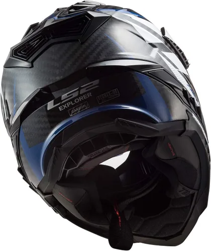 Vista 3 de LS2 Helmets Explorer Carbon Adventure Helmet