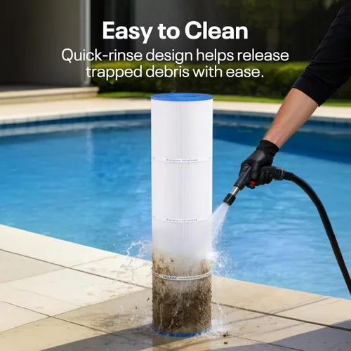 Vista 7 de POOLPURE Filtro de spa PRB75 reemplaza a Rainbow RTL-75, productos moldeados personalizados 25390, Pleatco PRB75, Unicel C-4975, Pentair R173435