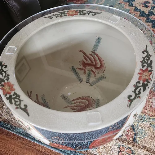 Vista 6 de Protector de mesa de vidrio autoadhesivo suave de tamaño extremadamente grande, transparente, antideslizante y anti rayones para mesa de vidrio