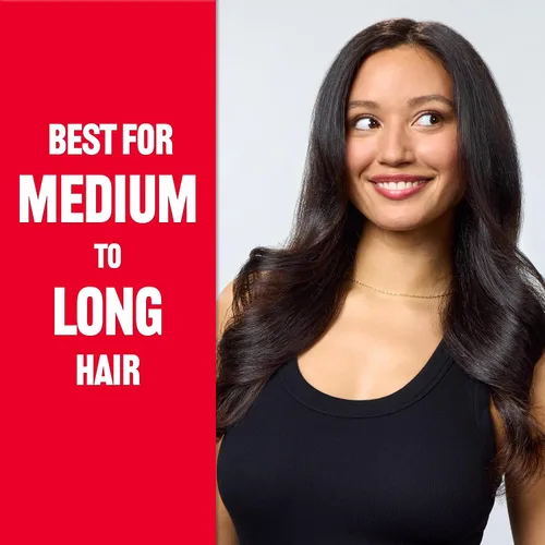 Vista 4 de Revlon-Cepillo de aire caliente para secador de cabello y voluminizador de un solo paso, negro (el embalaje puede variar)