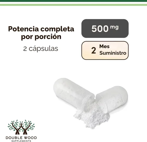 Vista 6 de Ribosida de nicotinamida - Suplemento NAD para aumentar los niveles de NAD+ por Double Wood (paquete de 2)