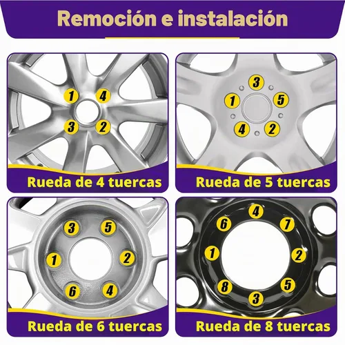 Vista 7 de Tuercas de taco con punta M14x1.5 24 piezas, tuerca de taco cromada con punta con llave de spline para Chevy Silverado 1500 GMC Sierra Yukon Tahoe