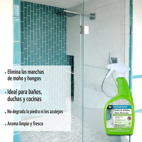 Vista 4 de STONETECH - Botella pulverizadora para eliminar manchas de moho y moho, 24 onzas
