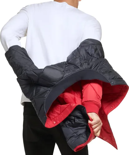 Vista 5 de Calvin Klein Chaqueta acolchada reversible con diamantes para hombre