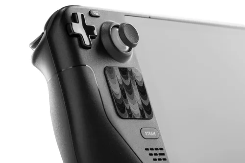 Vista 4 de TouchProtect Steam Deck - Add Style, Tactile Feedback, and Protect your Steam Decks' Trackpads! More than just a skin. (Waterfall)
