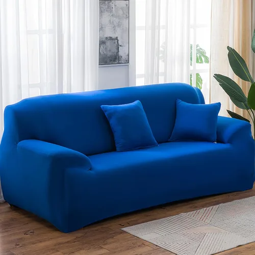 Vista 27 de Morbuy Funda súper elástica para sofá, 4 piezas de elastano, funda de sofá modular de color sólido con parte inferior elástica, protector de muebles