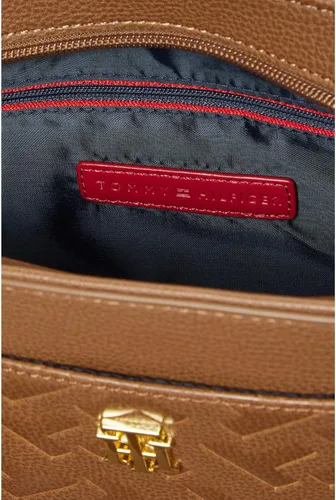 Vista 3 de Tommy Hilfiger Antonella II - Coñac de PVC en relieve y cruzado, Coñac