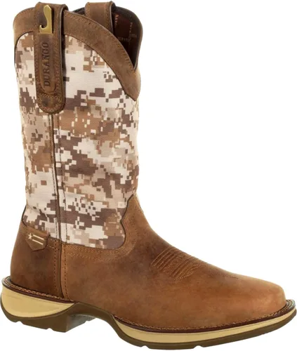 Vista 3 de Durango Desert Camo Pull-on Western Boot