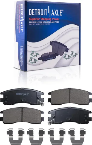 Vista 129 de Detroit Axle - Pastillas de Freno Delantero Izquierdo Reemplazo de Pinza de Disco para Ford Fusion Mazda 6 Lincoln MKZ Mercury Milan 2006-2012