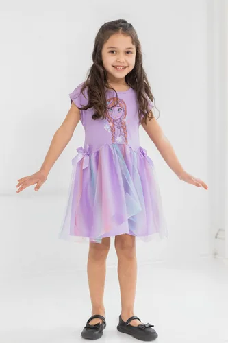 Vista 2 de Disney Frozen Elsa Anna - Vestido para niñas pequeñas y grandes