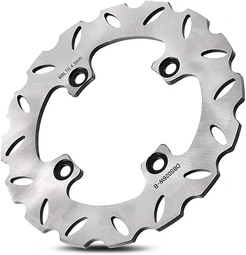 Vista 4 de Newsmarts Rotor de disco de freno trasero de motocicleta de acero inoxidable para Kawasaki Ninja ZX6R 600 636 Ninja ZX6RR ER-6F ER-6N Para Versys