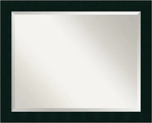 Vista 9 de Amanti Art Bathroom Mirror for Over Sink, Vanity Mirror, Wood Frame, Hangs Horizonally and Vertically, Bathroom Wall Decor, Beveled Edge