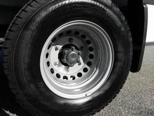 Vista 3 de Simulador de rueda trasera única de 18 agujeros, se adapta a: Dodge, Mercedes, Freightliner Sprinter. Simulador de rueda de 16 pulgadas. Se adapta
