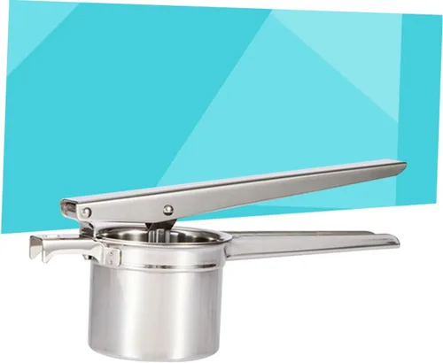 Vista 8 de Cabilock Exprimidor manual de limón de acero inoxidable con mango largo para apretar sin esfuerzo y fácil limpieza para chefs caseros y cocinas