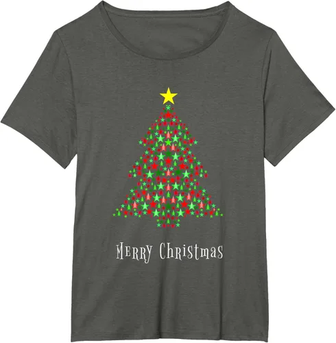 Vista 60 de Celebración del árbol de Navidad - Feliz Navidad - Camiseta de Navidad