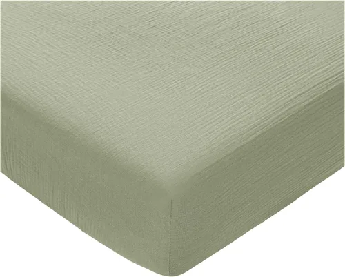Vista 11 de Comfy Cubs Sábana de Moisés de Muselina - Tela 100% Algodón Suave, Transpirable y Delicada para la Piel Sensible del Bebé - Ajuste Universal