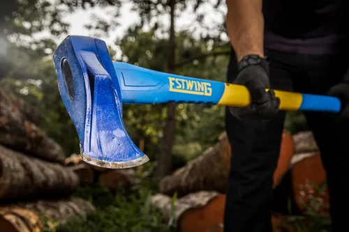 Vista 9 de Estwing Mazo, cabeza de 4.5 lb, Mazo divisor de madera con mango de fibra de vidrio, Modelo 62372, 36