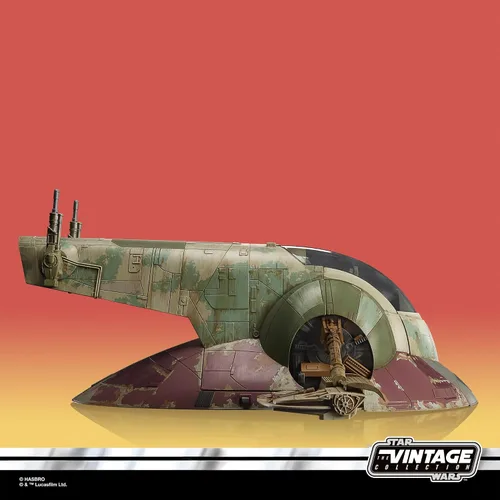 Vista 6 de STAR WARS The Vintage Collection - Vehículo de juguete de Boba Fett, Starship de 9,5 cm, de El libro de Boba Fett, juguetes para niños a partir de 4