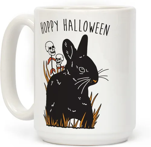 Vista 147 de LookHUMAN Tazas de Halloween Taza de café de Halloween - Tazas de café para decoración ideales para amantes y entusiastas de la decoración - Taza