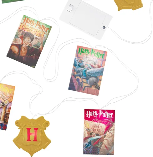 Vista 3 de Hallmark Keepsake Guirnalda de luces navideñas de 7 pies 2025, 10 luces de Harry Potter, regalos para los fanáticos de Harry Potter