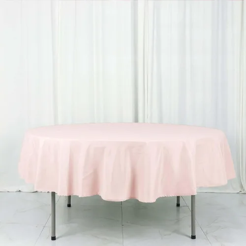 Vista 53 de Efavormart - Mantel cuadrado de lino de poliéster sin costuras, 54 x 54 pulgadas, color beige, para banquetes de boda, fiesta, restaurante
