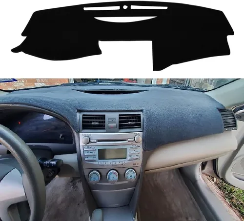 Vista 7 de Cubierta del Tablero Alfombrilla Tapete Compatible con Dodge Ram 1500 2500 3500 de 1998 1999 2000 2001 (Negro)