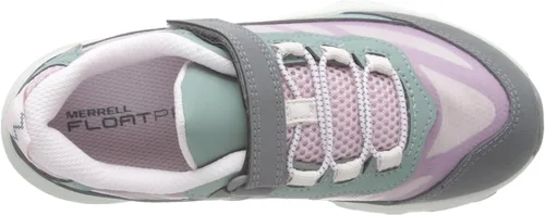 Vista 5 de Merrell Moab Speed - Tenis de senderismo impermeables con cierre alternativo bajo para niños