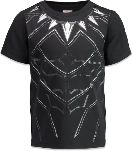 Vista 2 de Marvel Avengers Spider-Man Mech Strike 4 Pack Cosplay Athletic T-Shirts Toddler to Big Kid Sizes (2T - 18-20)