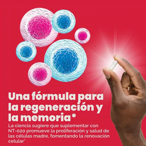 Vista 5 de Enzymedica Stem XCell, apoyo para la salud cerebral y celular - 60 cápsulas