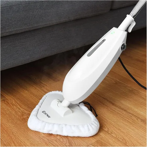 Vista 7 de 12 almohadillas de repuesto triangulares para trapeador de vapor, reutilizables, lavables, de microfibra, almohadillas de limpieza compatibles