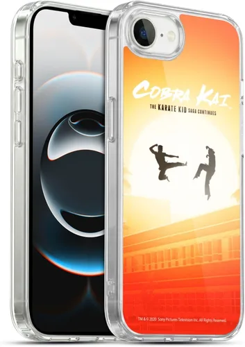 Vista 45 de Head Case Designs Funda de gel suave con licencia oficial de Cobra Kai Gold Medal Graphics compatible con Apple iPhone 7 Plus/iPhone 8 Plus