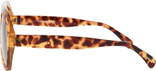 Vista 5 de Steve Madden Gafas de sol de plástico de gran tamaño para mujer
