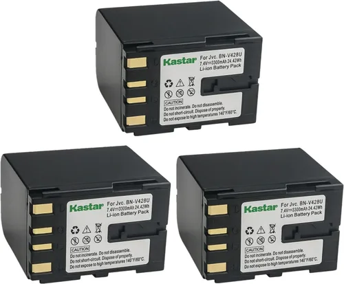 Vista 5 de Kastar Batería BN-V428 de repuesto para JVC GR-DVL700, GR-DVL707, GR-DVL710, GR-DVL715, GR-DVL720, GR-DVL722, GR-DVL725, GR-DVL728, GR-DVL765